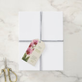 Custom Orchid Essential Oil Business Tag ギフトタグ (より糸付き)
