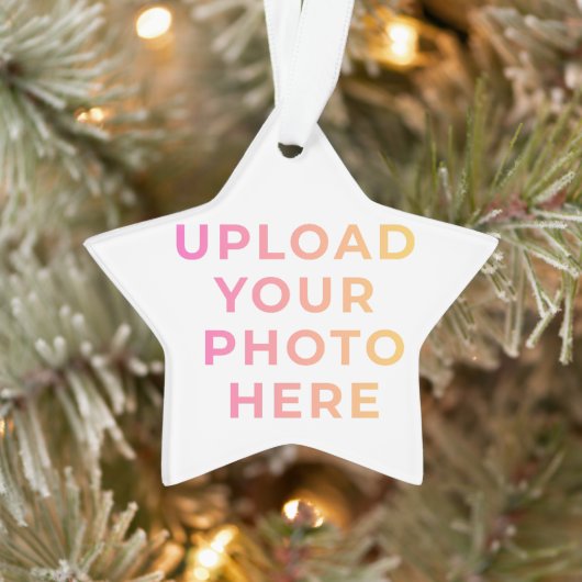 Custom Ornament | Photo, Name & Family Keepsake オーナメント (ツリー)