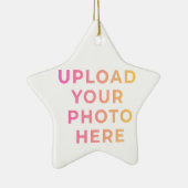 Custom Ornament | Photo, Name & Family Keepsake セラミックオーナメント (右)