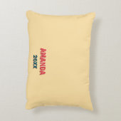 Custom Outdoor Nature Scene Pixel Art Graphic  アクセントクッション (裏面(縦))