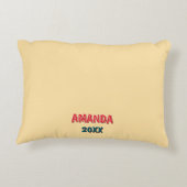 Custom Outdoor Nature Scene Pixel Art Graphic  アクセントクッション (裏面)