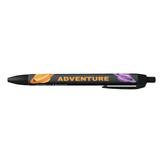 Custom Outer Space Adventure Pen Black Ink  黒ボールペン (ボトム)
