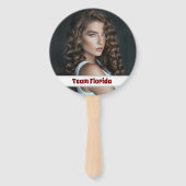 Custom Pageant Fan Wavers - Double Sided 10-Pack ハンドファン (正面)