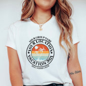 Custom Palm Vacation Badge; Group or Family  Tシャツ