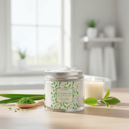 Custom Pandan Restore Body Cream Square Sticker スクエアシール