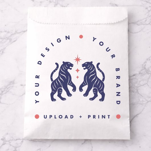 Custom Paper Bag | Your Design Upload Favor Bags フェイバーバッグ
