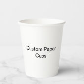 Custom Paper Cups 紙コップ (正面)