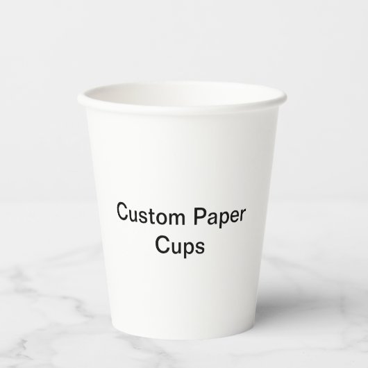Custom Paper Cups 紙コップ (正面)