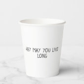 Custom Paper Cups 紙コップ (裏面)