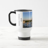 Custom  Paris panoramic skyline Travel  Mug トラベルマグ (左)