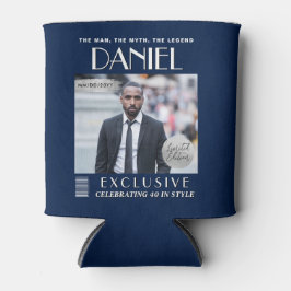 Custom Party Drink Cooler, Modern Magazine Cover 缶クーラー