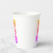 Custom Party Paper Cups | Disposable Birthday 紙コップ (左)