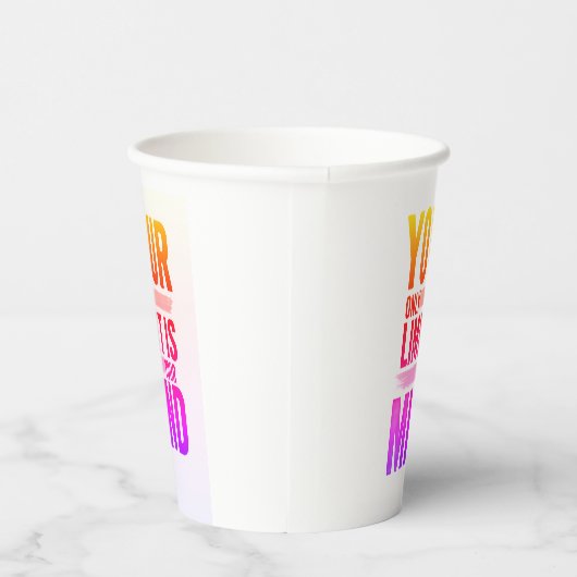 Custom Party Paper Cups | Disposable Birthday  紙コップ (右)