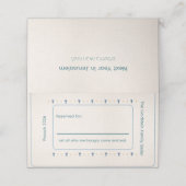 Custom Passover Modern Table Name Cards プレイスカード (外部開封)