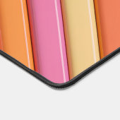 Custom Pastel Geometric Desk Mat – Abstract Modern デスクマット (コーナー)