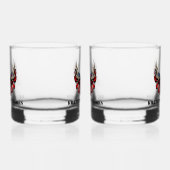 Custom patriotic Whiskey glass ウイスキーグラス (右)