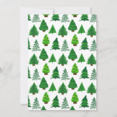 Custom Peace on Earth Holiday Party 招待状 (裏面)