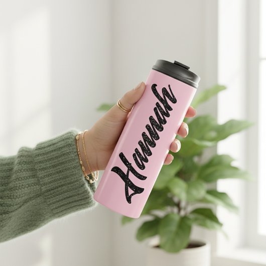 Custom Peach Birthday Tumbler Gift for Her and Mom タンブラー