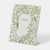 Custom Pedestal Sign | Wedding & Event Display |  台座サイン (正面)