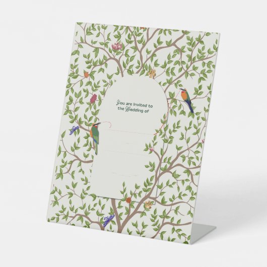 Custom Pedestal Sign | Wedding & Event Display |  台座サイン (正面)