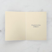 Custom Penguin Celebrating Lunar New Year シーズンカード (内部)