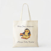 Custom Penguin Reading Tote Bag • Fully Booked トートバッグ (正面)