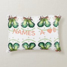 Custom Perfect Pear Crystal Valentine Gift アクセントクッション