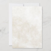 Custom Personalize Cute Baby Shower 招待状 (裏面)