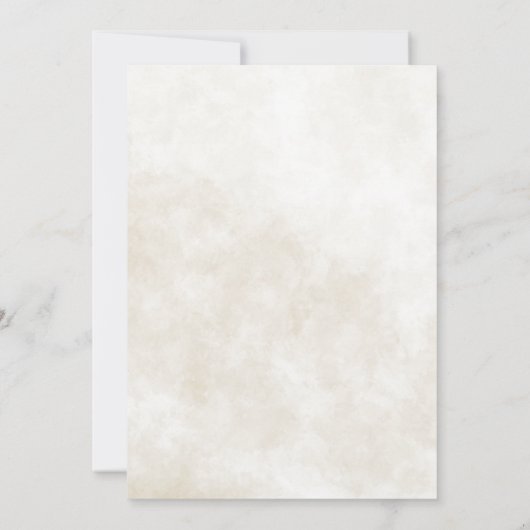 Custom Personalize Cute Baby Shower 招待状 (裏面)