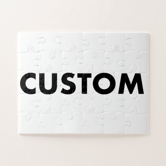 Custom Personalized 30 Piece 11" x 14" Landscape ジグソーパズル (横)