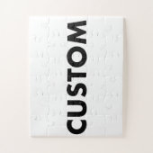 Custom Personalized 30 Piece 11" x 14" Landscape ジグソーパズル (縦)