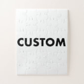 Custom Personalized 30 Piece 14" x 11" Portrait ジグソーパズル (縦)