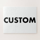 Custom Personalized 56 Piece 16" x 20" Landscape ジグソーパズル (横)