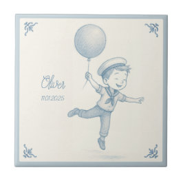 Custom personalized baby boy name  タイル