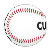 Custom Personalized Baseball Regulation Size 野球ボール (正面左)