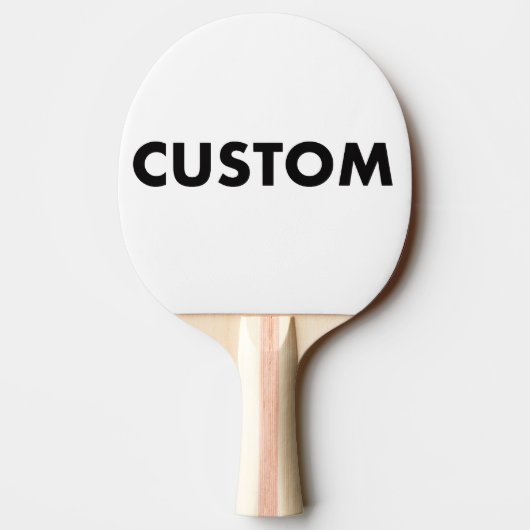 Custom Personalized FULL PRINT Table Tennis 卓球ラケット (裏面)