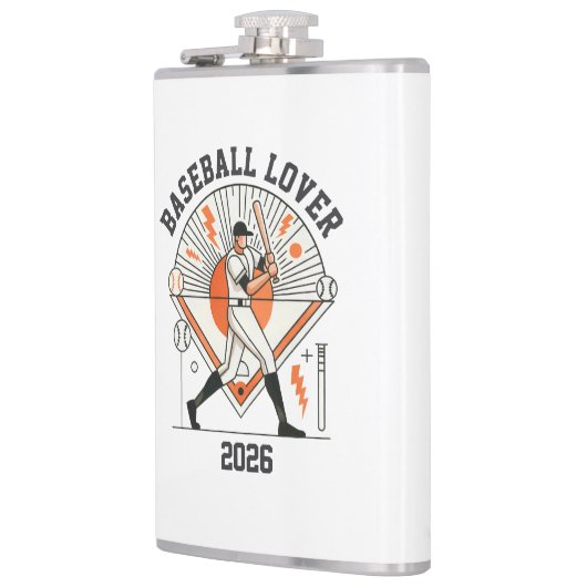 Custom Personalized Global Baseball 2026 フラスク (左)