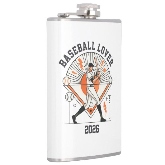 Custom Personalized Global Baseball 2026 フラスク (右)