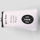 Custom Personalized Golf Head Cover ゴルフヘッドカバー (正面)