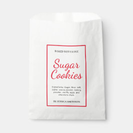 Custom Personalized Homemade label HM001_20sqv1 フェイバーバッグ