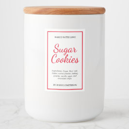 Custom Personalized Homemade label HM001_20sqv1 フードラベル