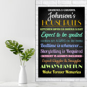 Custom Personalized House Rules  ポスター