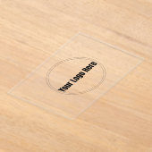 Custom Personalized Logo アクリル招待状 (レイダウン)