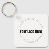 Custom Personalized Logo キーホルダー (正面)