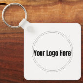 Custom Personalized Logo キーホルダー (正面)