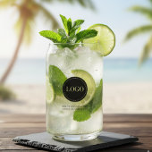 Custom Personalized Logo and Text  ガラス缶