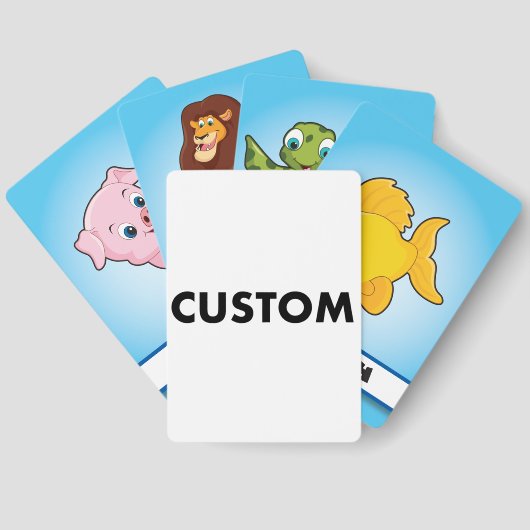 Custom Personalized MATCH Card Game Pack トランプ (裏面)