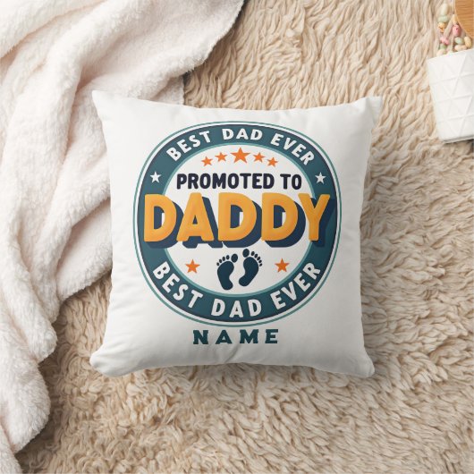 Custom Personalized Name Gift for Dad クッション (ブランケット)