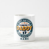 Custom Personalized Name Gift for Dad コーヒーマグカップ (中央)