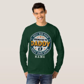 Custom Personalized Name Gift for Dad Tシャツ (正面フル)
